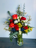 Seasonal Colorful Arrangment - Designers Choice