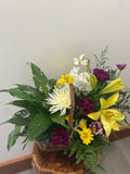 Sympathy Floral + Plant Combo - small