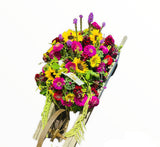 Funeral flowers Custom container